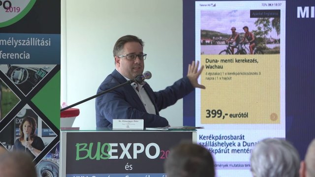 Busexpo 2019 Dr. Princzinger Péter, a Magyar Turisztikai Szövetség Alapítvány elnöke